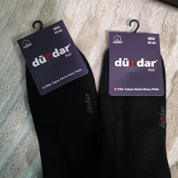 Black Men's Dress Socks - Picture 2 of 4